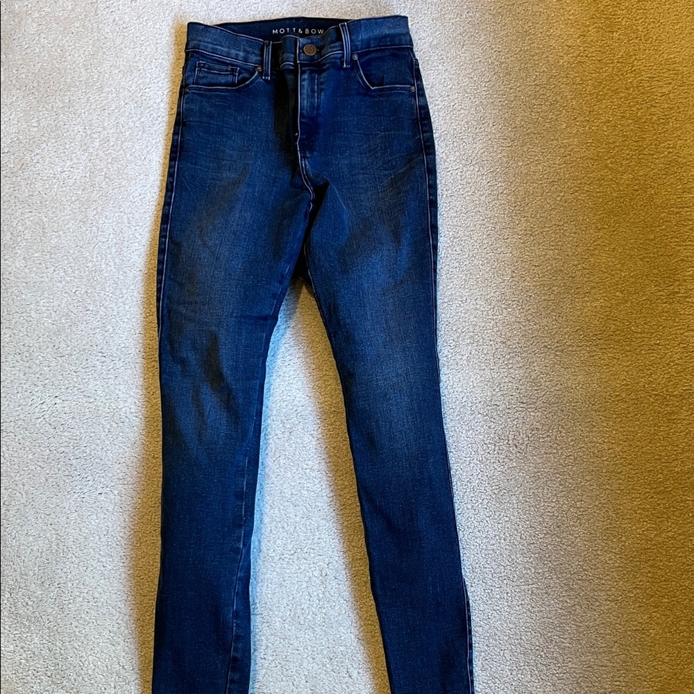 Women's Dark Blue Skinny Jeans